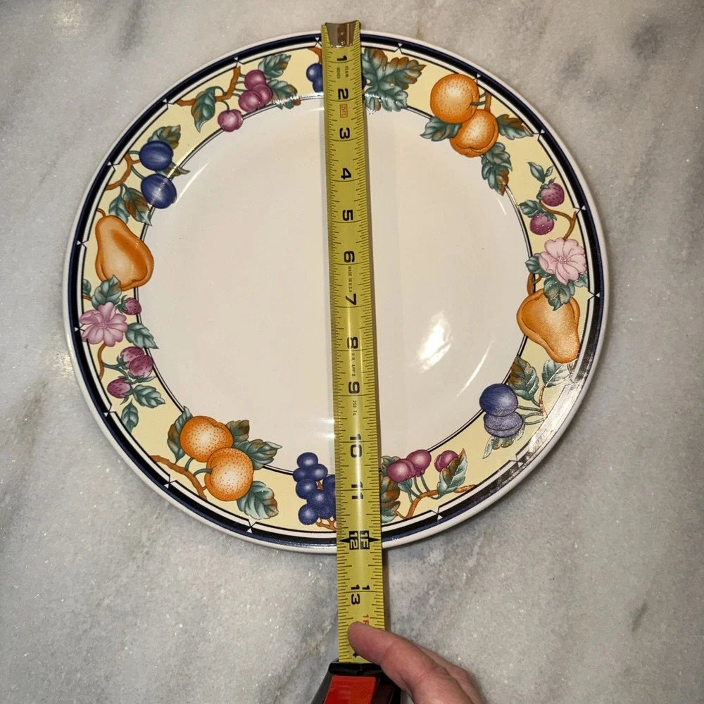Vintage Oneida Orchard Genuine Stoneware Chop 12